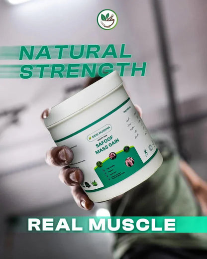 Safoof Mass Gain Powder – Natural Herbal Weight Gainer