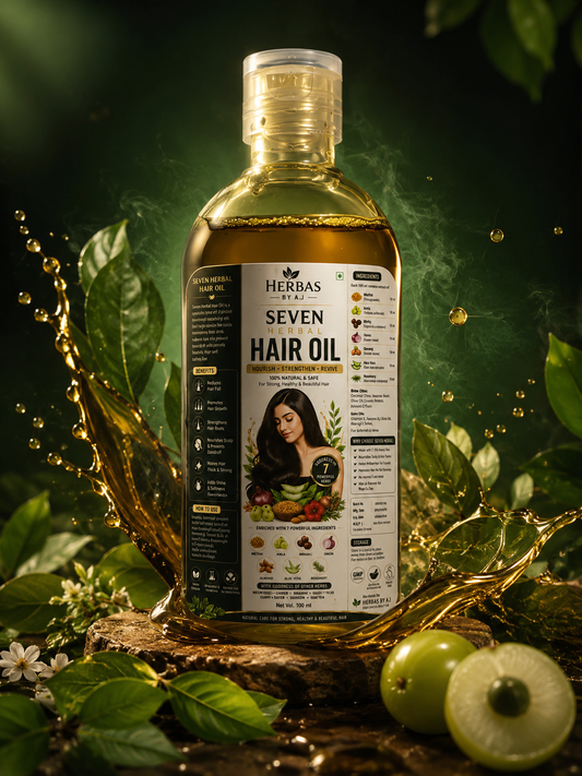 Herbs by AJ – Anti Hair Fall Herbal Oil