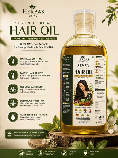 Herbs by AJ – Anti Hair Fall Herbal Oil