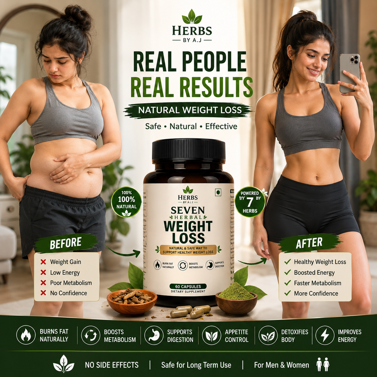 Natural Herbal Weight Loss Formula