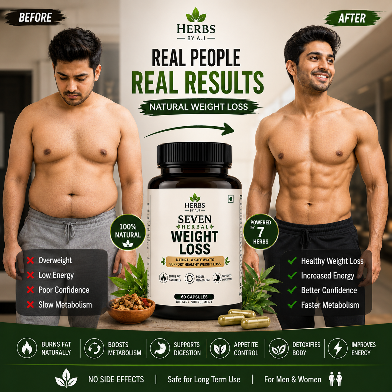 Natural Herbal Weight Loss Formula