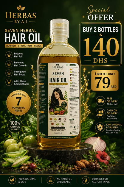 Herbs by AJ – Anti Hair Fall Herbal Oil