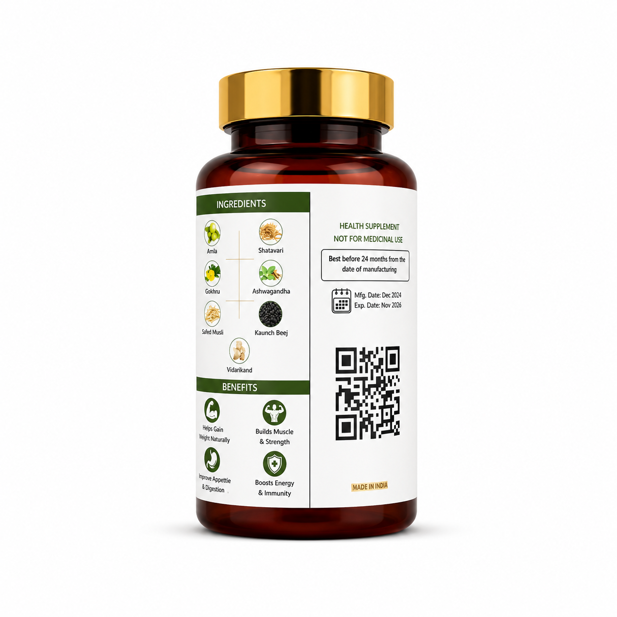Mass Ascend — Premium Weight Gainer
