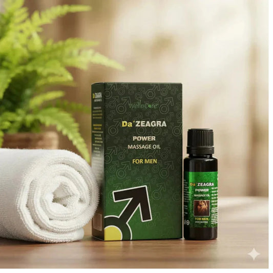 DA ZEAGRA HERBAL POWER MASSAGE OIL - NEW FORMULA