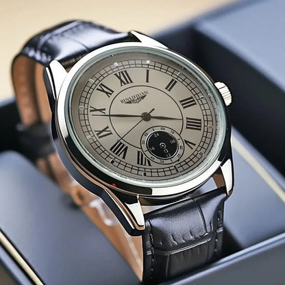 Top Brand Man Wristwatch Luxury Business Waterproof Men