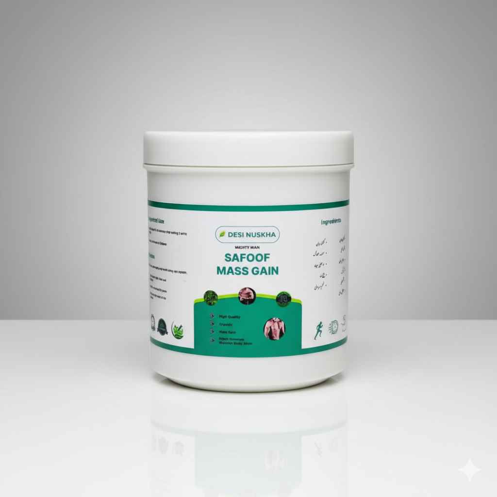 Safoof Mass Gain Powder – Natural Herbal Weight Gainer